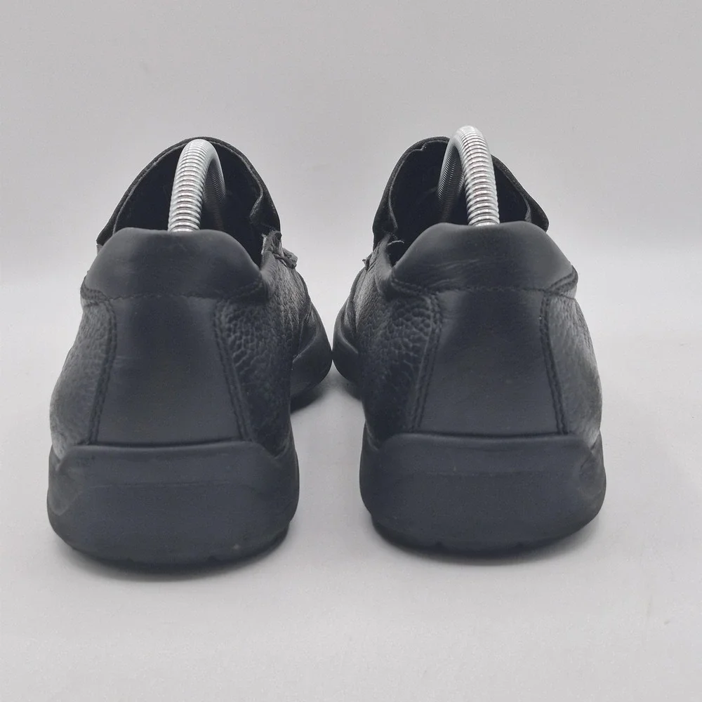 Bostonian Shoes Mens Size 9.5 Black Leather Slip On Oxford Dress‎ Comfort